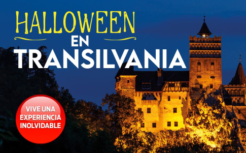 Ven con nosotros a Transilvania en Halloween