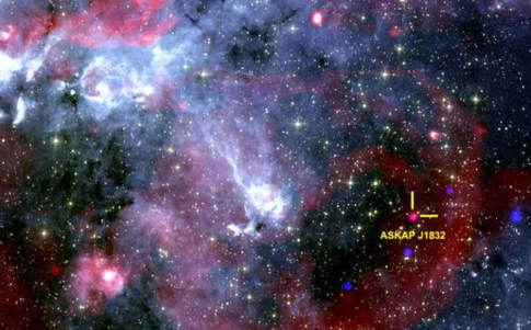 Un latido cósmico cada 44 minutos