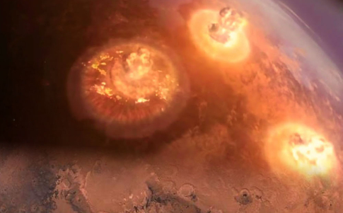 Guerra nuclear en Marte