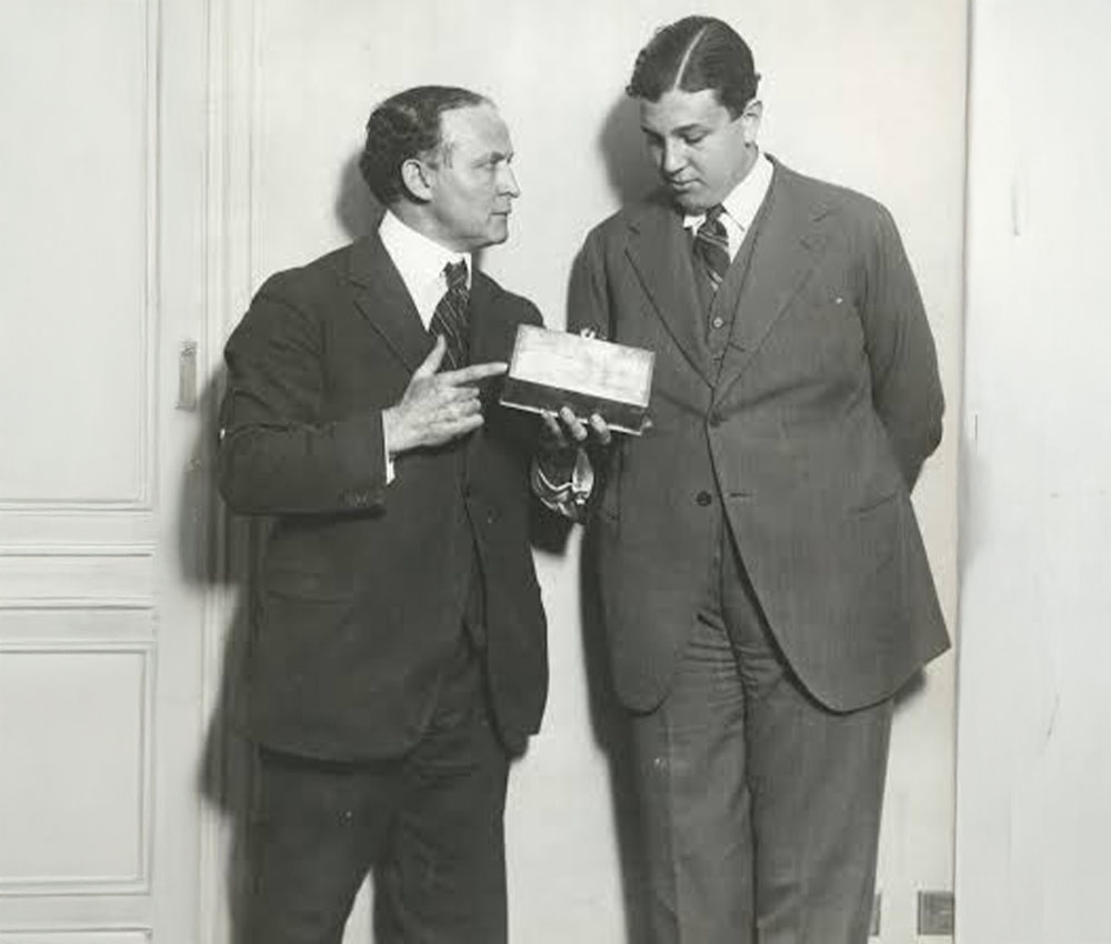 Houdini y Argamasillo en Nueva York