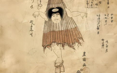 El Karakasa es un diablo mitológico de Japón