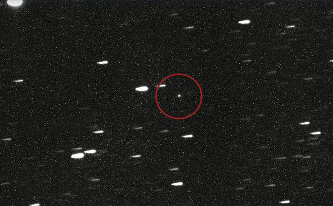 Así luce el objeto interestelar dirigiéndose hacia nuestro sistema solar Así luce el objeto interestelar dirigiéndose hacia nuestro sistema solar