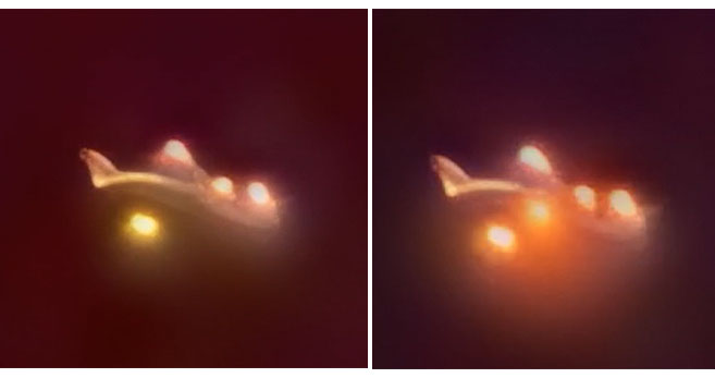 Dos fotogramas de uno de los drovnis