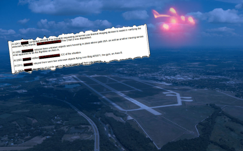 La base aérea de Wright Patterson AFB fue cerrada por drovnis