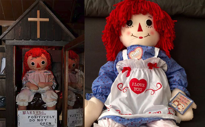 Annabelle es una muñeca del tipo Raggedy Ann