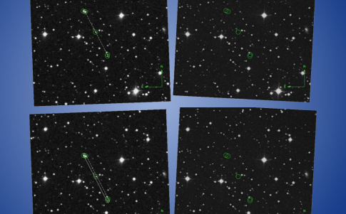 Algunos transitorios detectados por Villarroel 