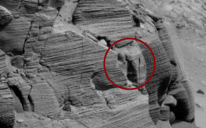 La imagen obtenida en Marte por el rover Opportunity