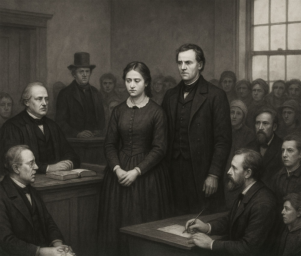 Una recreación del juicio de Salem por la IA