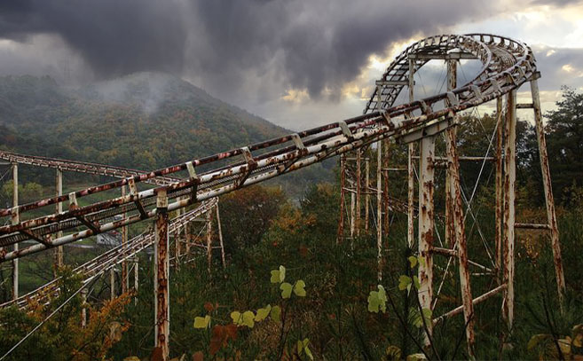 El parque abandonado de Takakonuma Greenland, en Japón