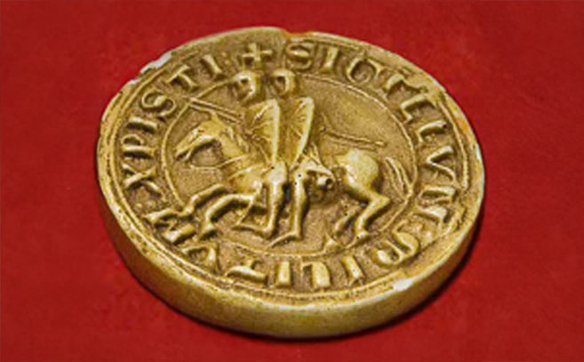 Los caballeros dioscuros, el enigmático emblema del Temple Los caballeros dioscuros, el enigmático emblema del Temple