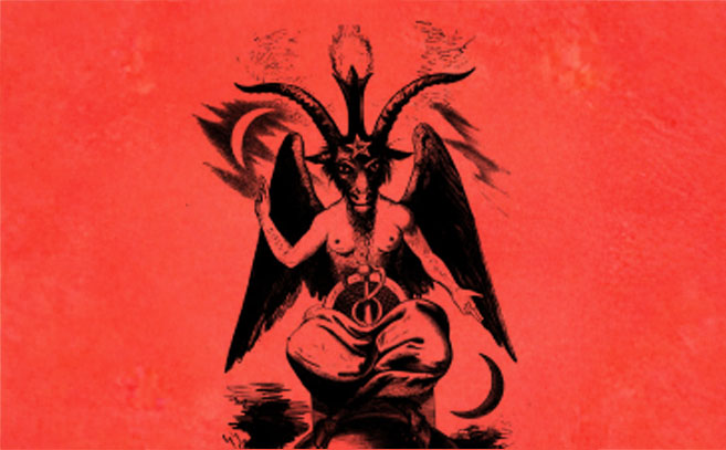 Así imaginaron al Baphomet templario Así imaginaron al Baphomet templario