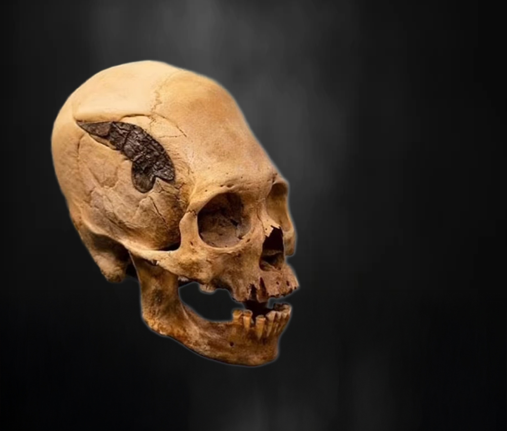 En Oklahoma se conserva este misterioso cráneo de dos mil años con un implante metálico
