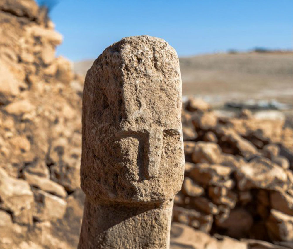 El primer rostro humano esculpido en Karahantepe