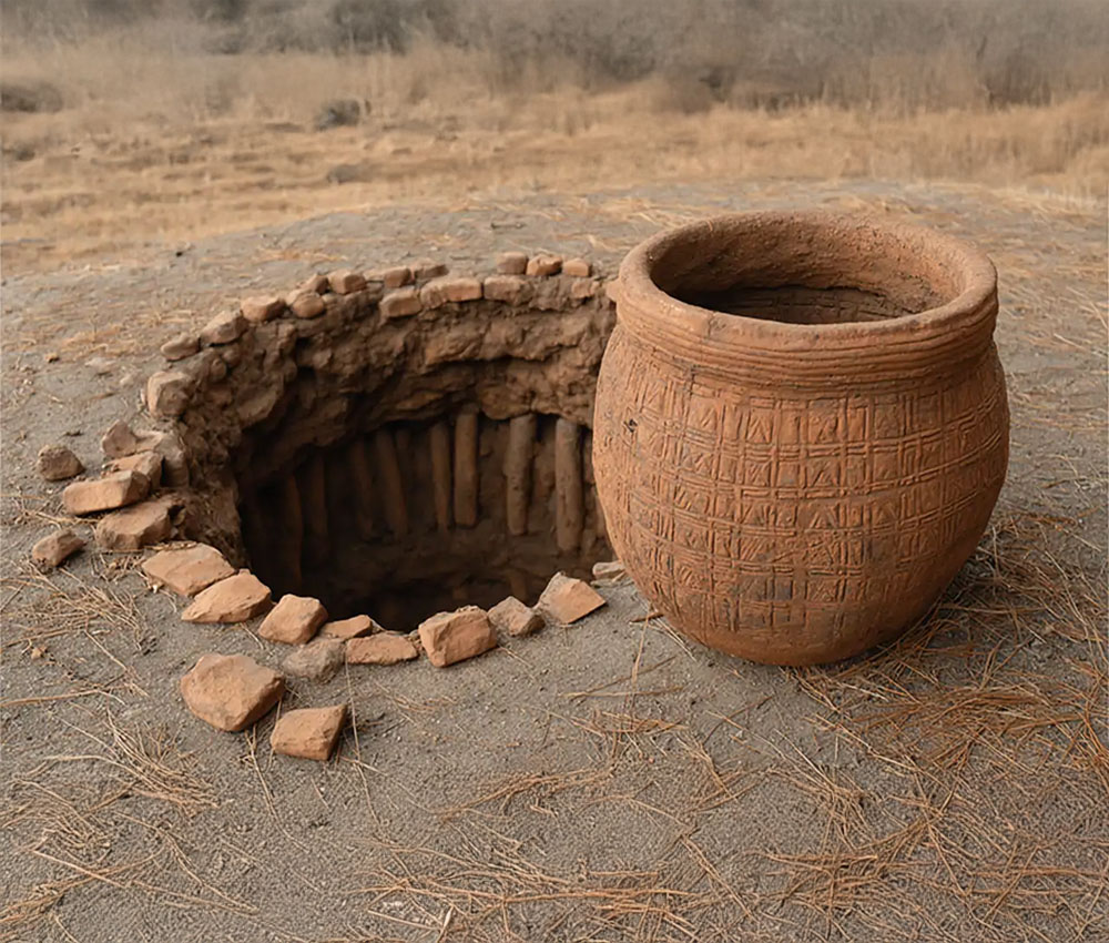 Cerámica del yacimiento Tartas 1