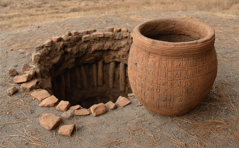 Cerámica del yacimiento Tartas 1