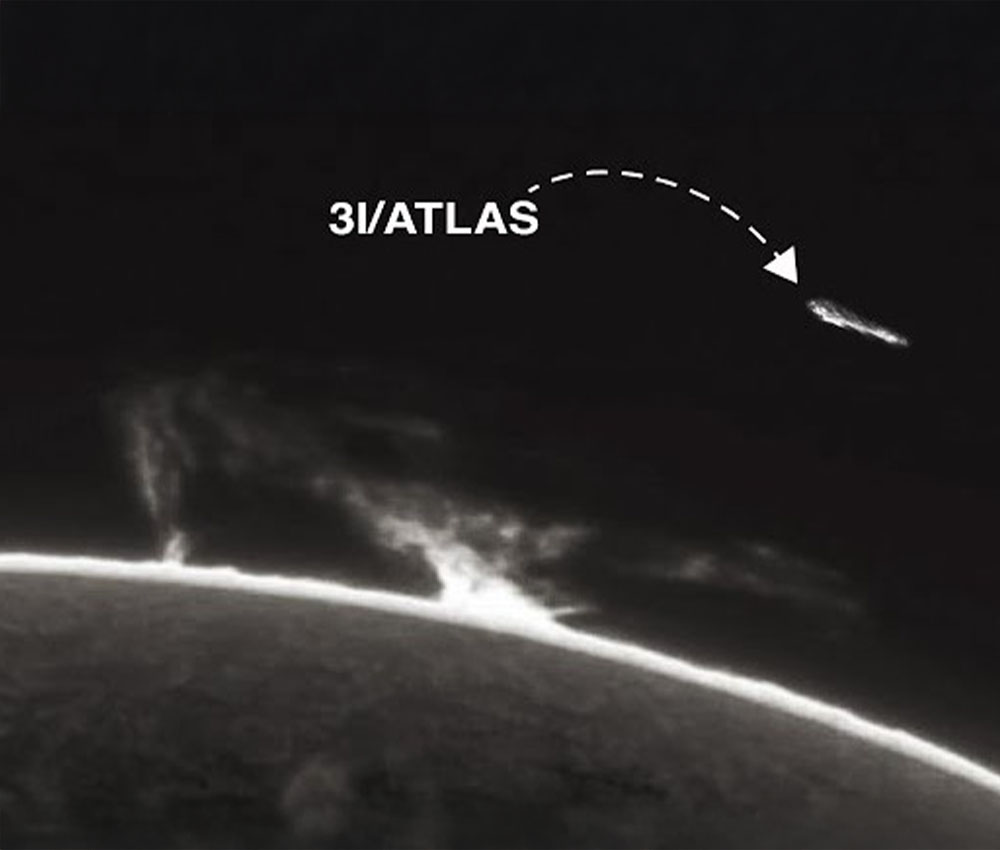 3IATLAS alcanzó su perihelio y en diciembre estará cerca de la Tierra