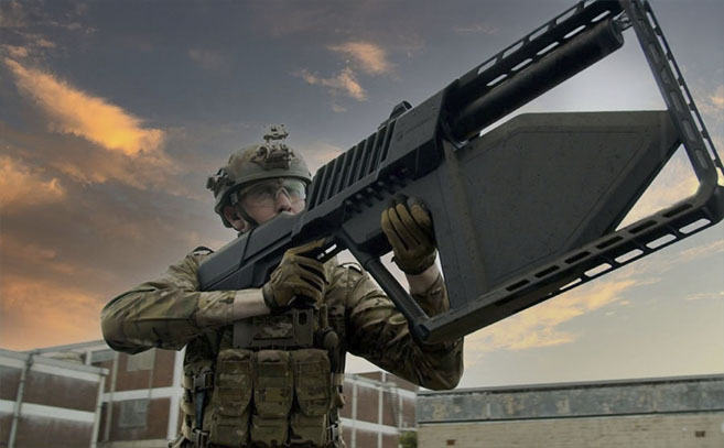 Un drone gun jammer no es capaz de interceptar drovnis