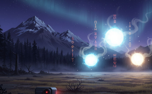 Recreación del incidente en la Patagonia chilena