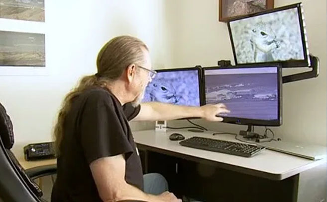 Joerg Arnu,logró capturar el audio del accidente (c) 8 News Now Las Vegas