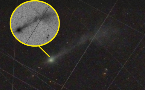 Detectan chorros saliendo de 3iATLAS