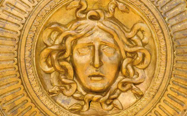 La mítica Gorgona o Medusa convertía en piedra a quien osara mirarla