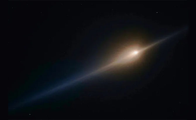 Imagen de 3IATLAS del 28 de noviembre de 2025 desde KalopaStars en Hawái (Crédito de la imagenBobby Howe ) Imagen de 3IATLAS del 28 de noviembre de 2025 desde KalopaStars en Hawái (Crédito de la imagenBobby Howe )