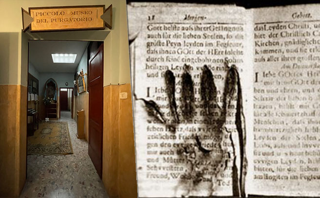 El Museo de las sagradas almas del purgatorio contiene 14 objetos misteriosos