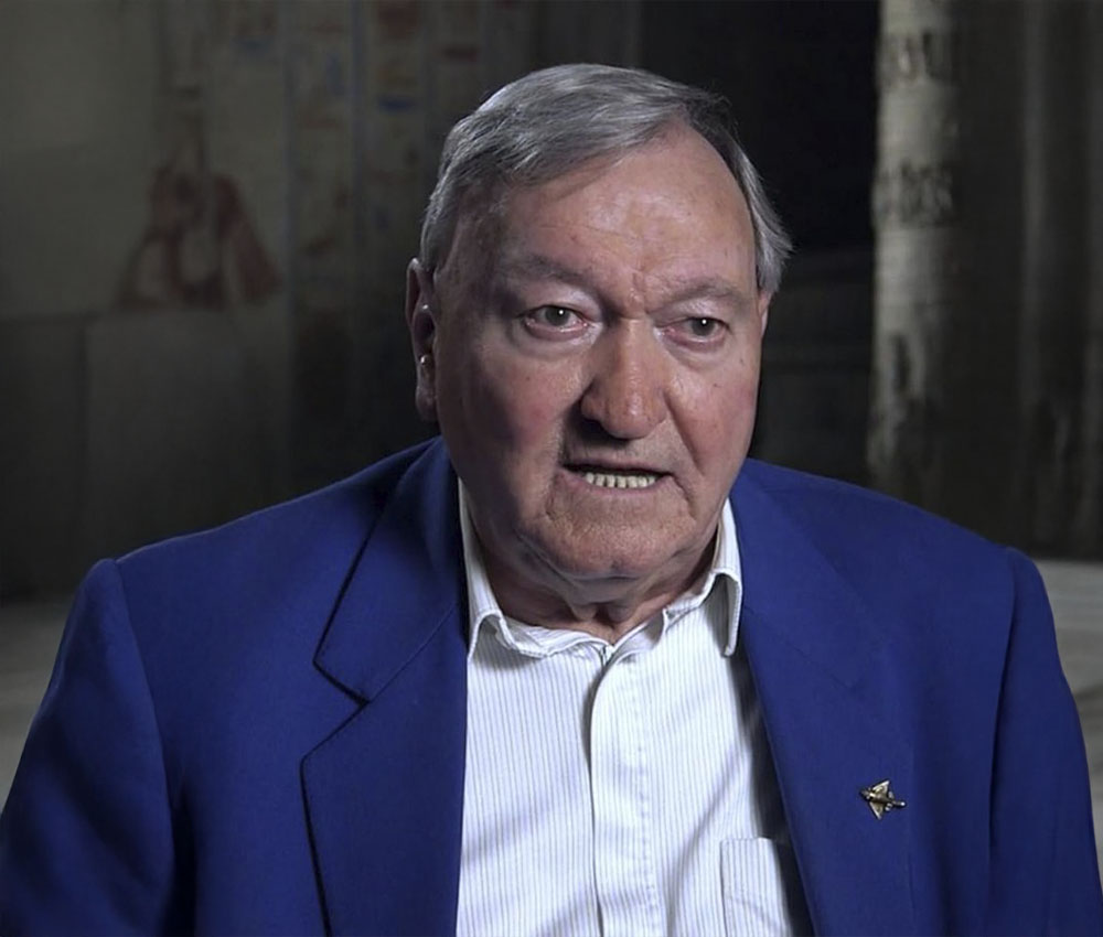 Erich von Däniken (fuente X @vonDaeniken) 