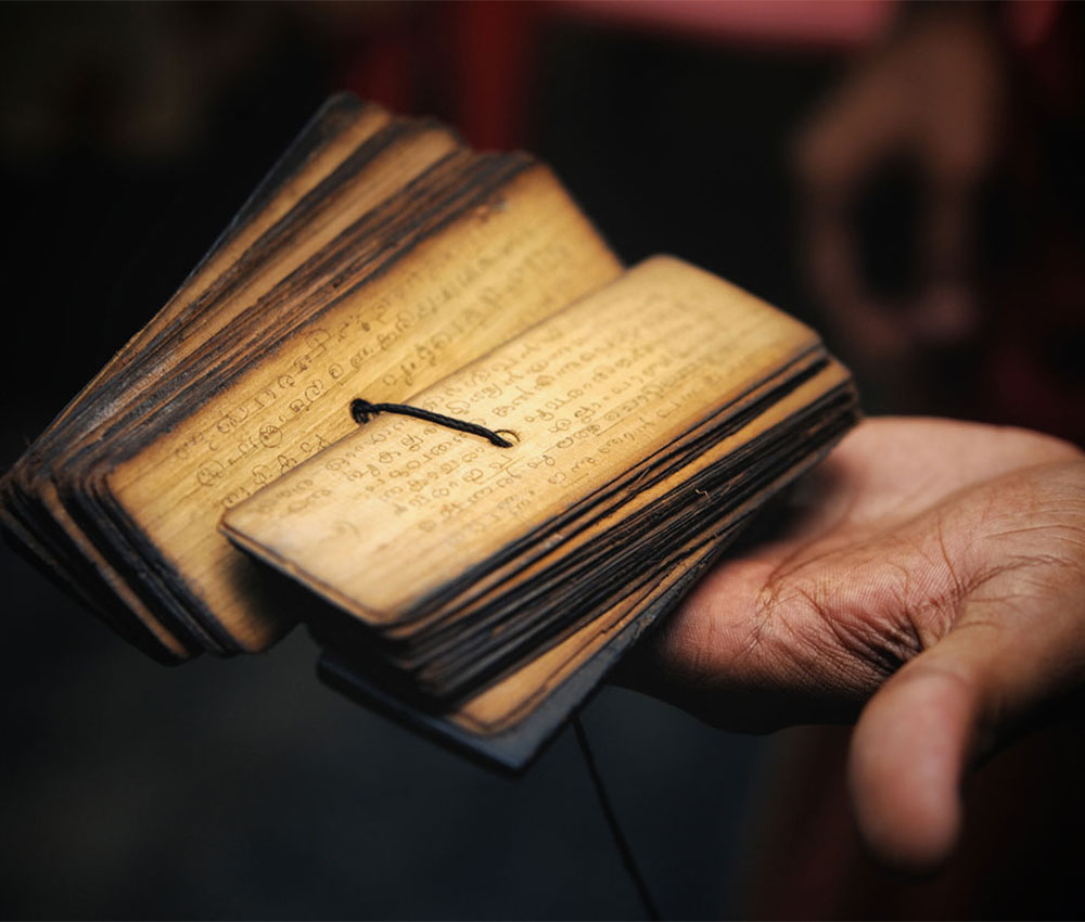 Milenarias hojas de palma tienen escrito tu destino