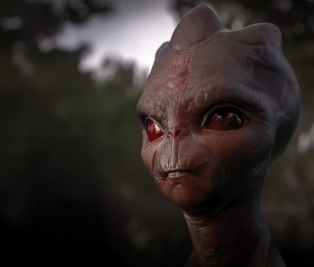 Recreación del extraterrestre capturado en Varginha en 1996 Recreación del extraterrestre capturado en Varginha en 1996