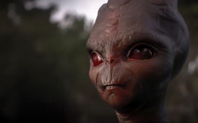 Recreación del extraterrestre capturado en Varginha en 1996 Recreación del extraterrestre capturado en Varginha en 1996