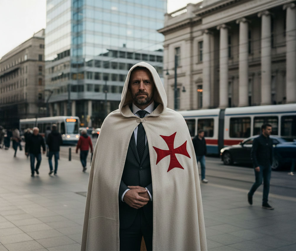 Los templarios del siglo XXI protestan al Ministerio de Cultura español