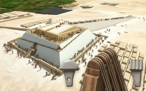 Así se construyó la Gran Pirámide