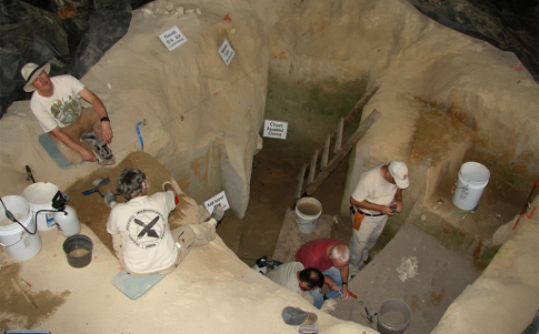 El yacimiento de Topper Site, en Carolina del Sur