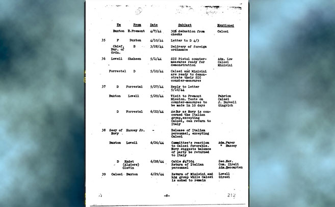El Microfilm 114 de los archivos de la OSS El Microfilm 114 de los archivos de la OSS