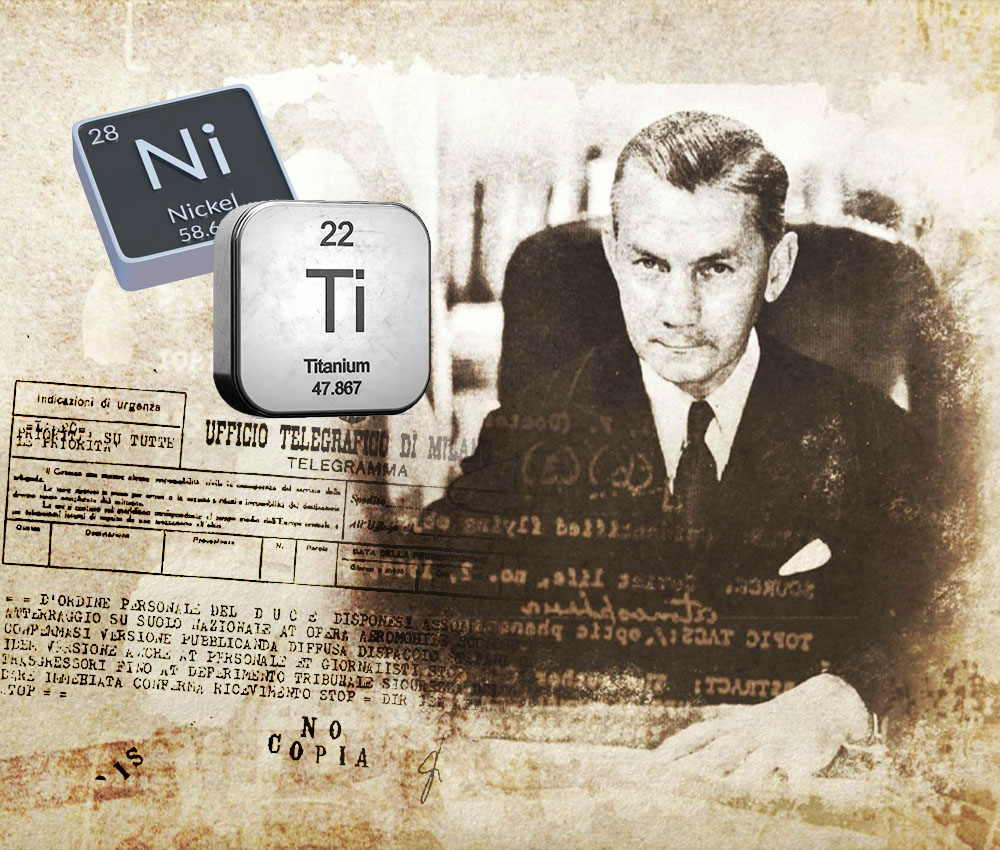 Forrestal en el centro de la recuperación de un ovni en Magenta, Italia