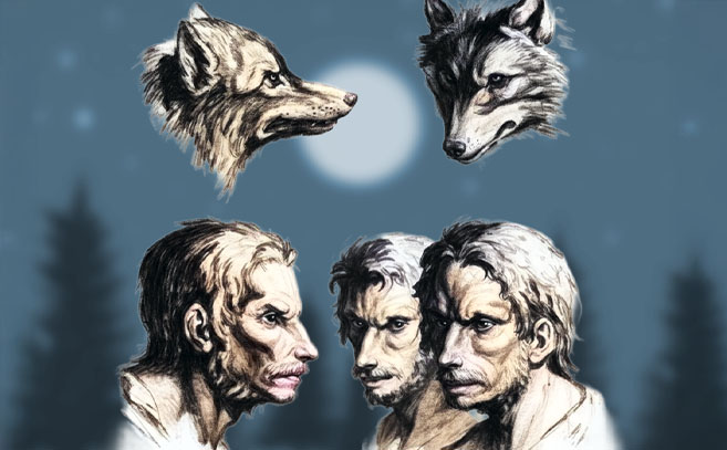 Transformación a hombre lobo