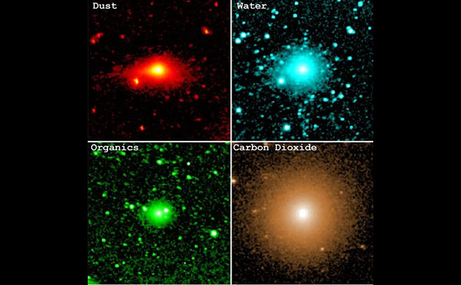 Observaciones realizadas por SPHEREx de la NASA