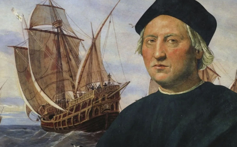 El almirante Cristóbal Colón