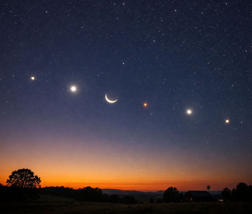 Llega la gran alineación planetaria 