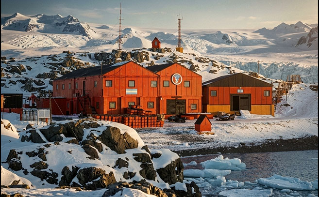 Base General San Martin en la Antártida