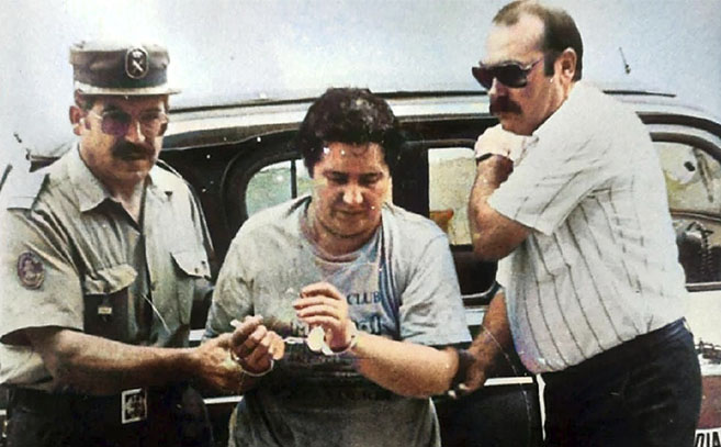 Una imagen de la detención