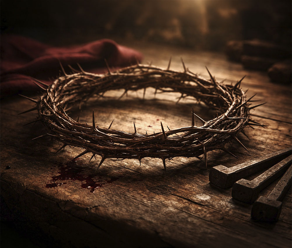 La corona de espinas sirvió para mofarse de Jesús como rey de los judíos