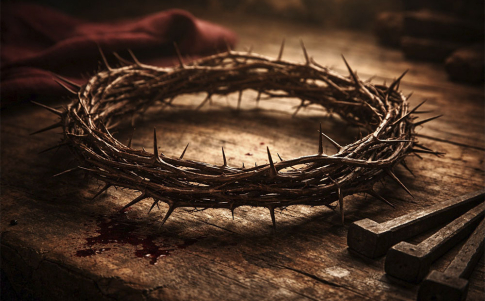 La corona de espinas sirvió para mofarse de Jesús como rey de los judíos