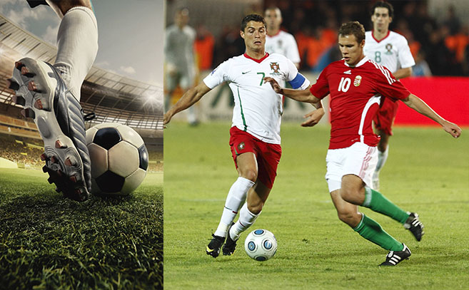 Cristiano Ronaldo con la selección portuguesa frente a Hungría, foto Szirtesi iStockPhoto
