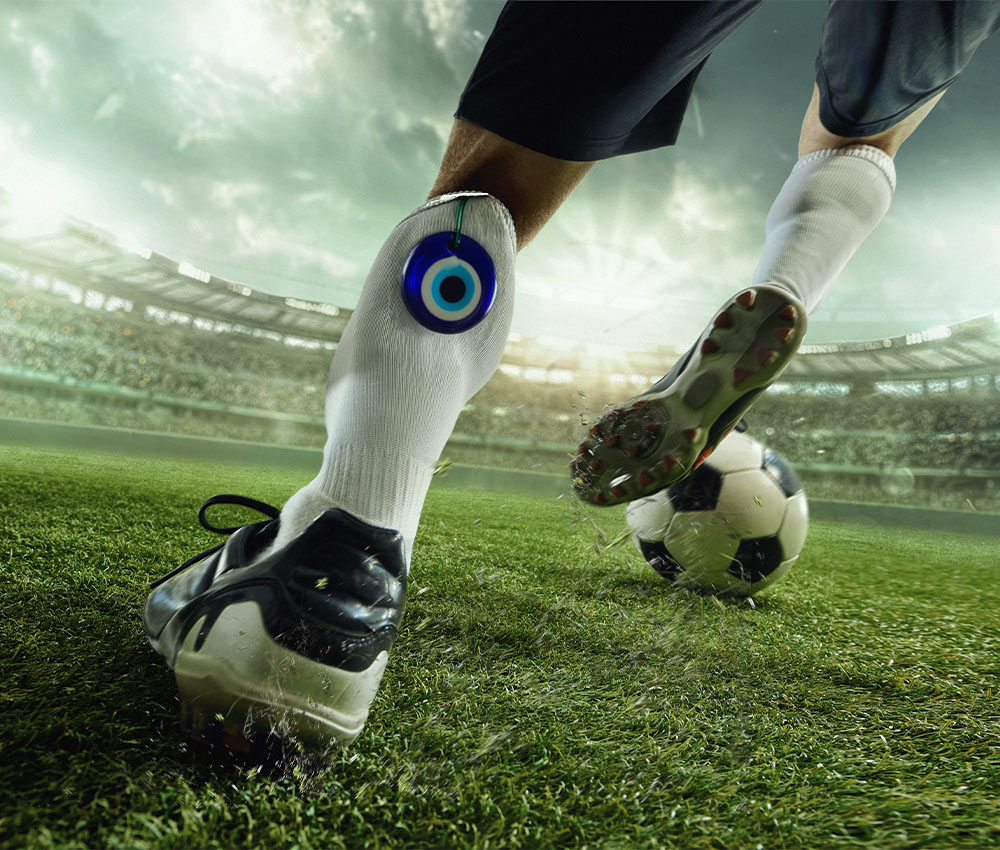 La superstición está a la orden del día en el fútbol