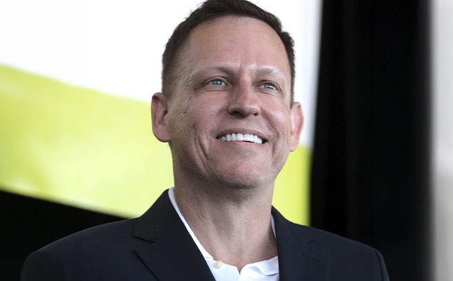 El tecnooligarca Peter Thiel, fundador de PayPal y Palantine