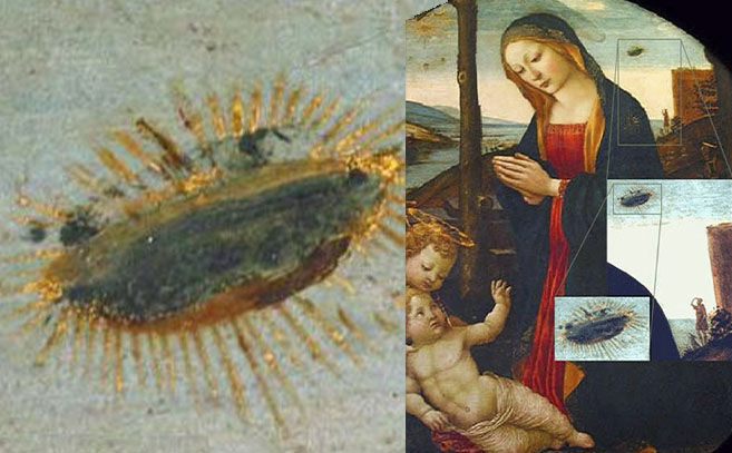 La Madonna con el Niño y San Giovannino, en el Palazzo Vecchio de Florencia La Madonna con el Niño y San Giovannino, en el Palazzo Vecchio de Florencia