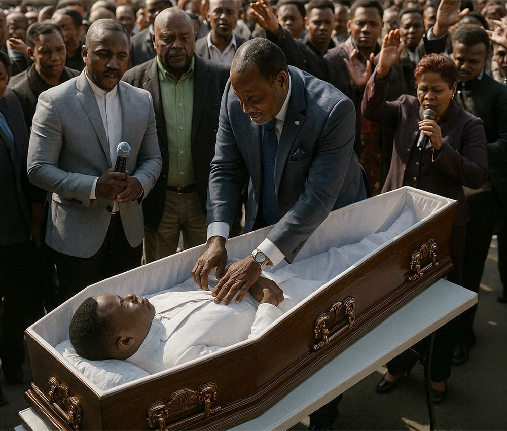 Recreación de la resurrección en Sudáfrica