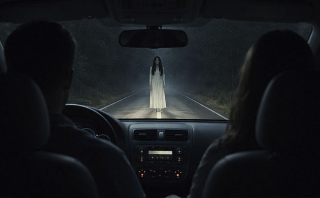 El testigo describió la presencia de una misteriosa entidad femenina